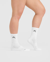 Crew Socks 5 Pack | Grey/White/Black