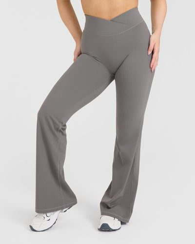 Unified Wrap Flared Bottoms | Ash Grey