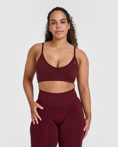 Oner Modal Timeless Strappy Bralette | Rosewood