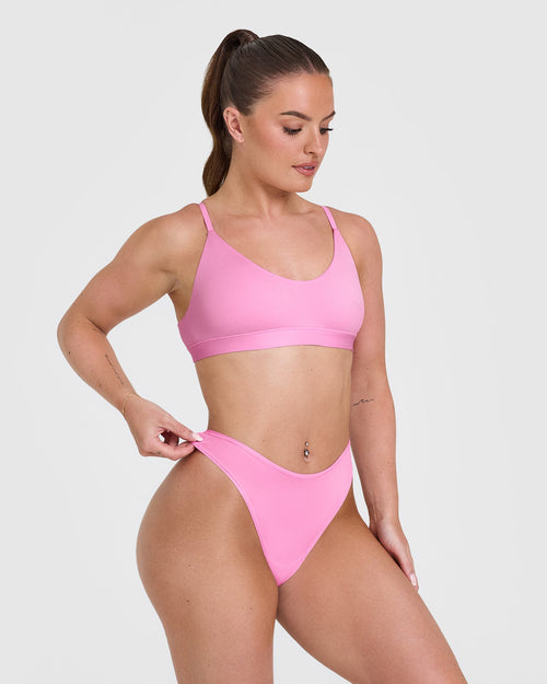 Oner Modal Silhouette Bralette | Power Pink