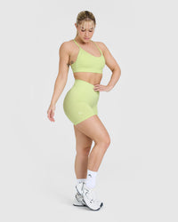 Effortless Seamless Shorts | Pump Green