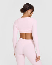 SoftMotion Long Sleeve Shrug | Ballet Pink