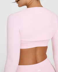 SoftMotion Long Sleeve Shrug | Ballet Pink