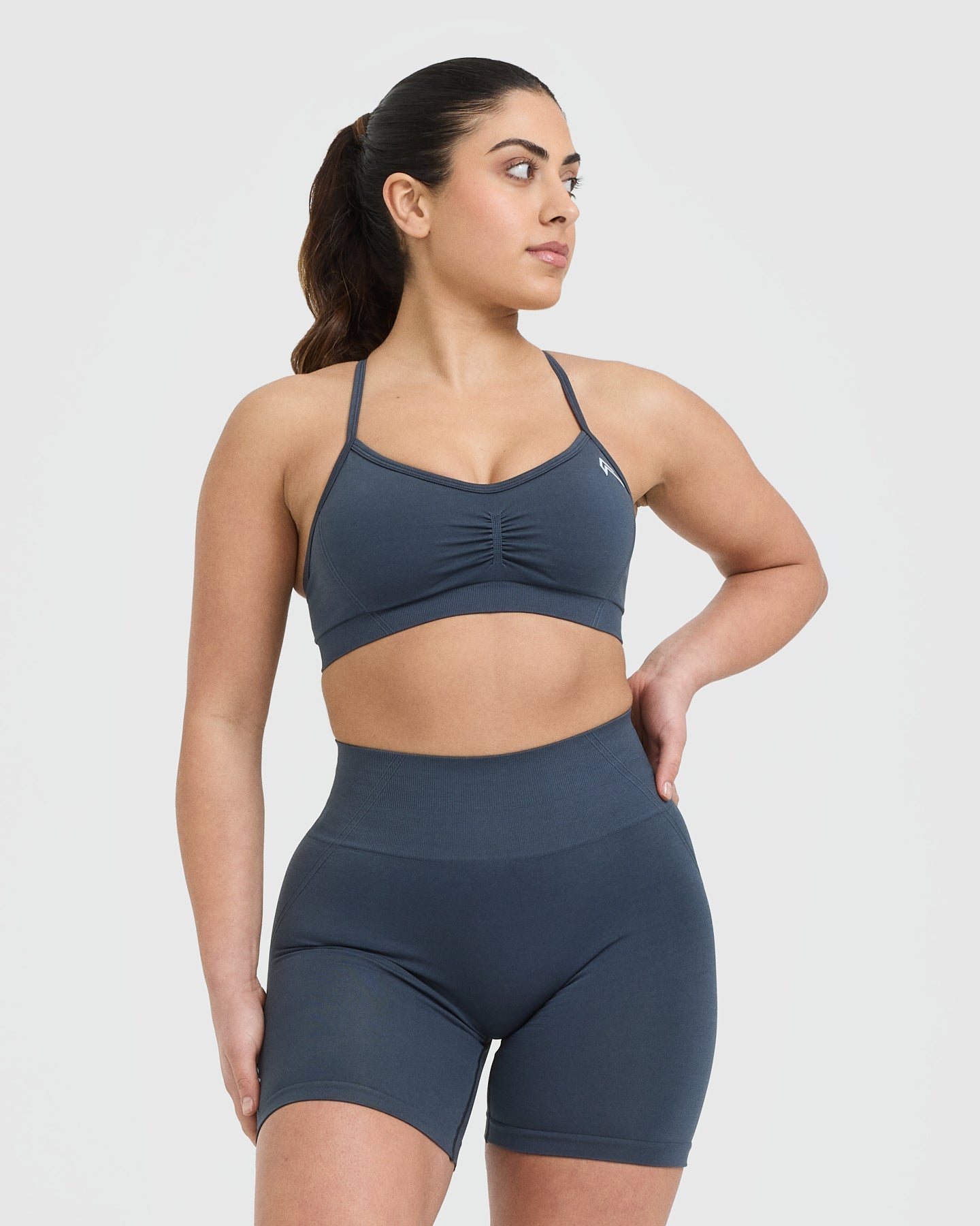  No Boundaries Seamless Pullover Strappy Front Bralette (as1,  Alpha, l, Regular, Regular, Coral) : Clothing, Shoes & Jewelry