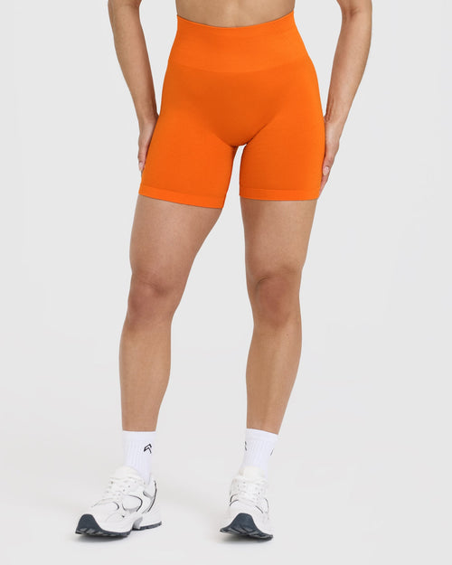 Oner Modal Effortless Seamless Shorts | Flame Orange