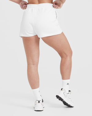 Plain Jane Mini Shorts - White – chicore