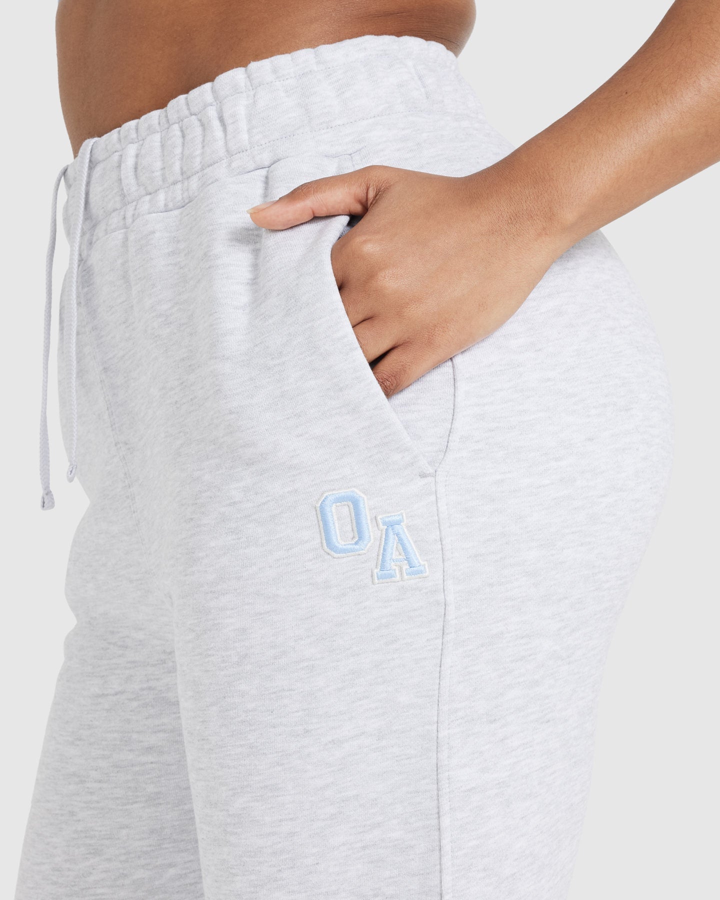 Women's “Stay Reppin'” Jogger Set – LIGHT GREY – Colie's Compass