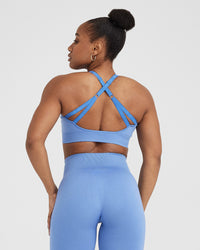 Classic Seamless 2.0 Bralette | Light Denim Marl