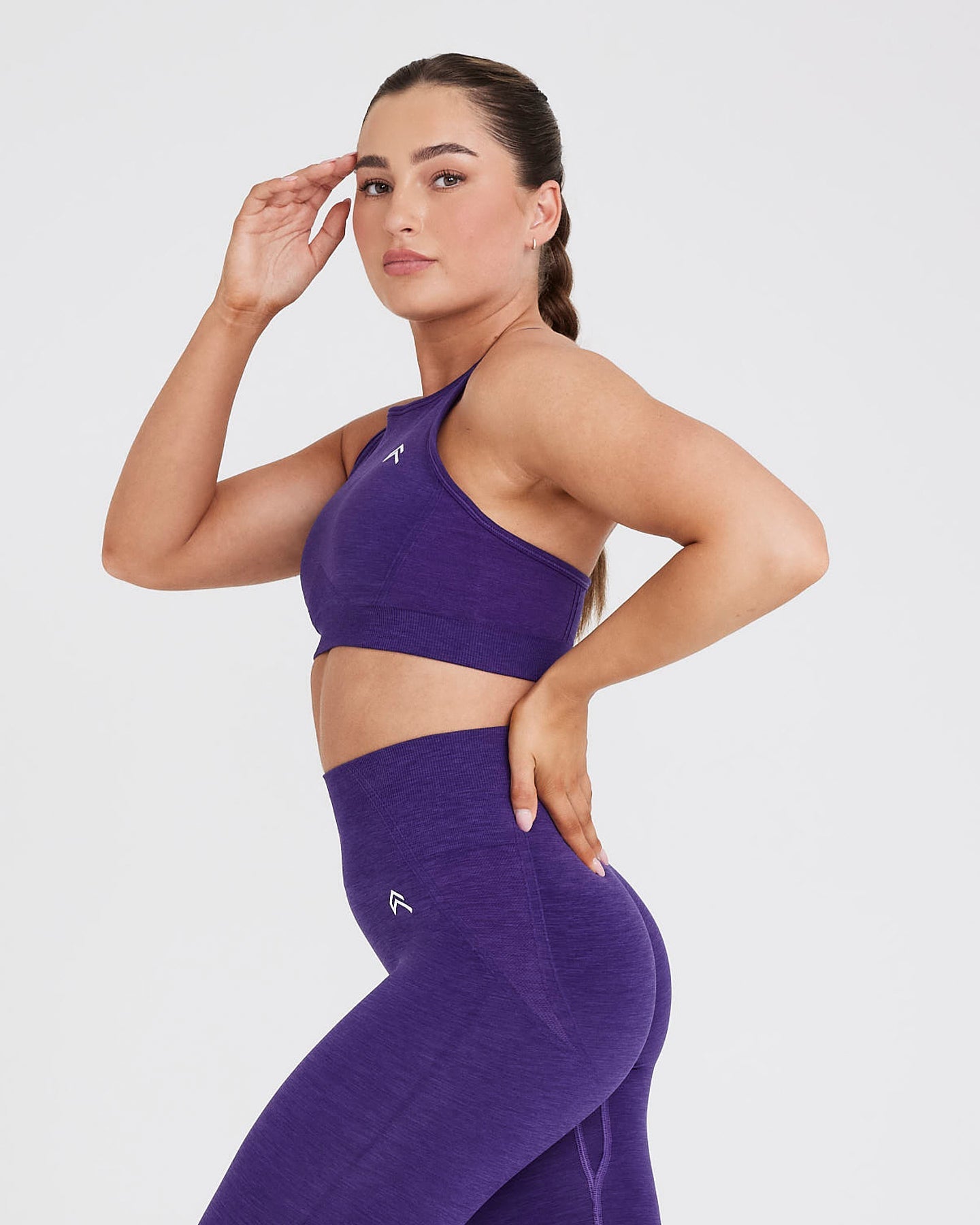 Gymshark Indigo Energy + Seamless Leggings Purple Size XS - $38