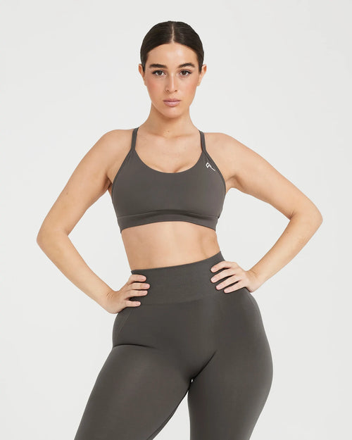 taupe second skin top and leggings