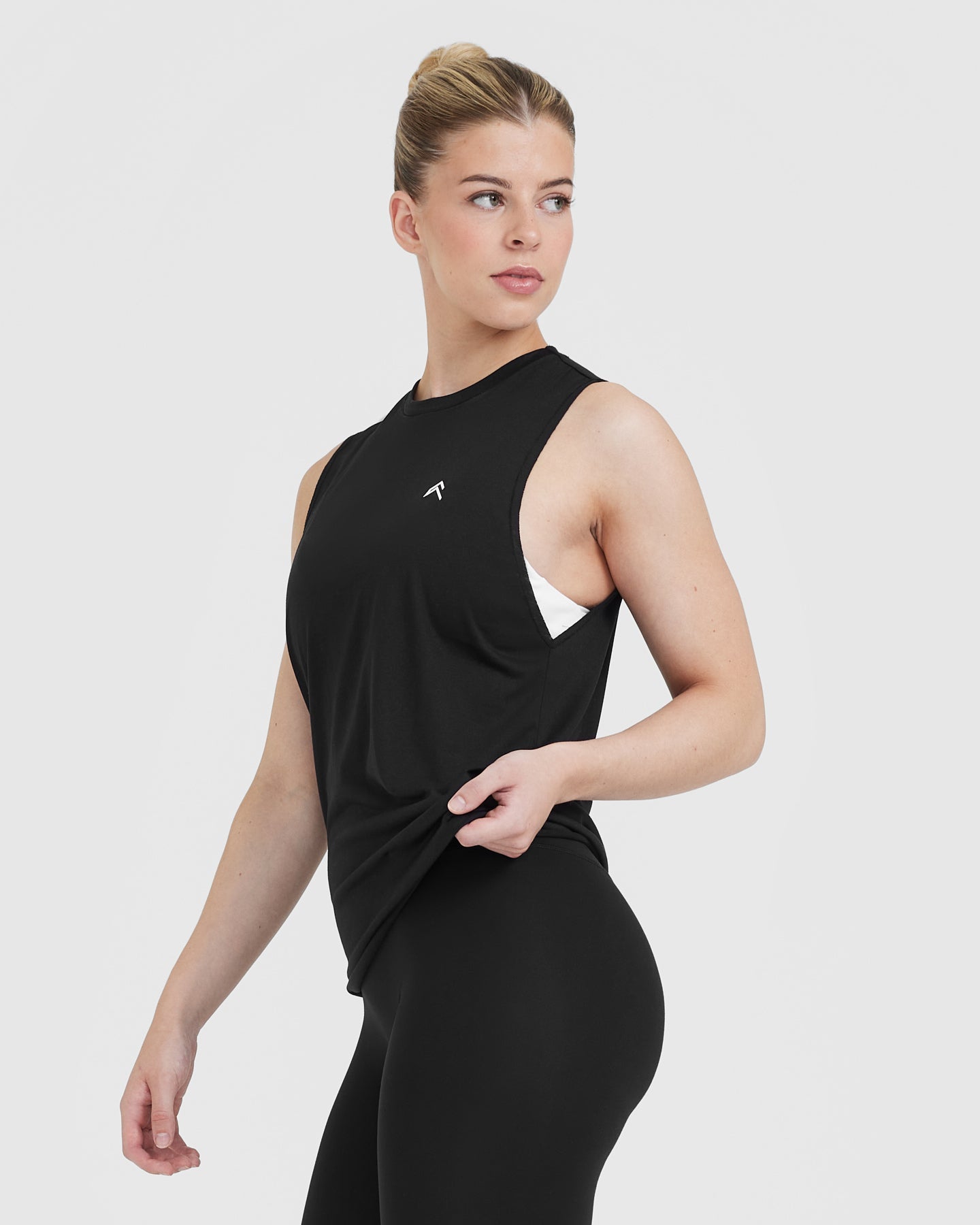 Loose Black Tank Top Women's | Oner Active