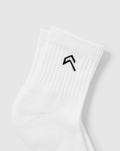 Embossed Balance Mid Socks for Men & Women