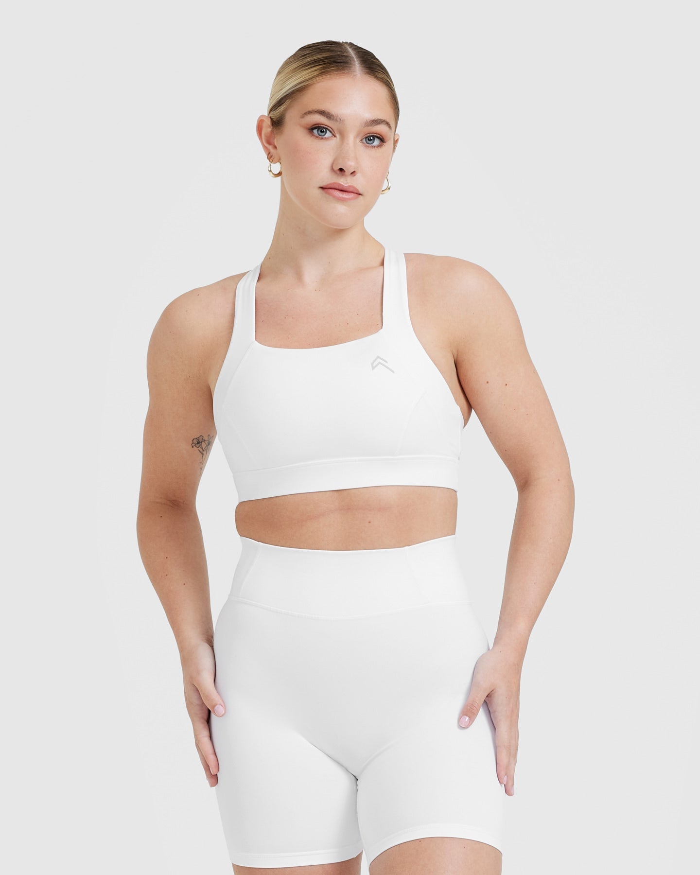 Classic Seamless 2.0 V-Neck Bralette White