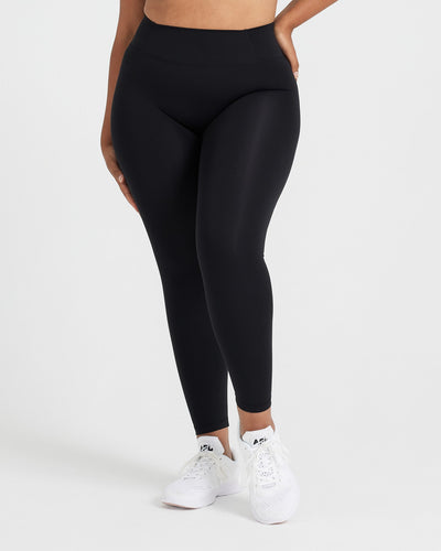 Comfort Lady Ankle Length Leggings Size-Free Col-052,Black in