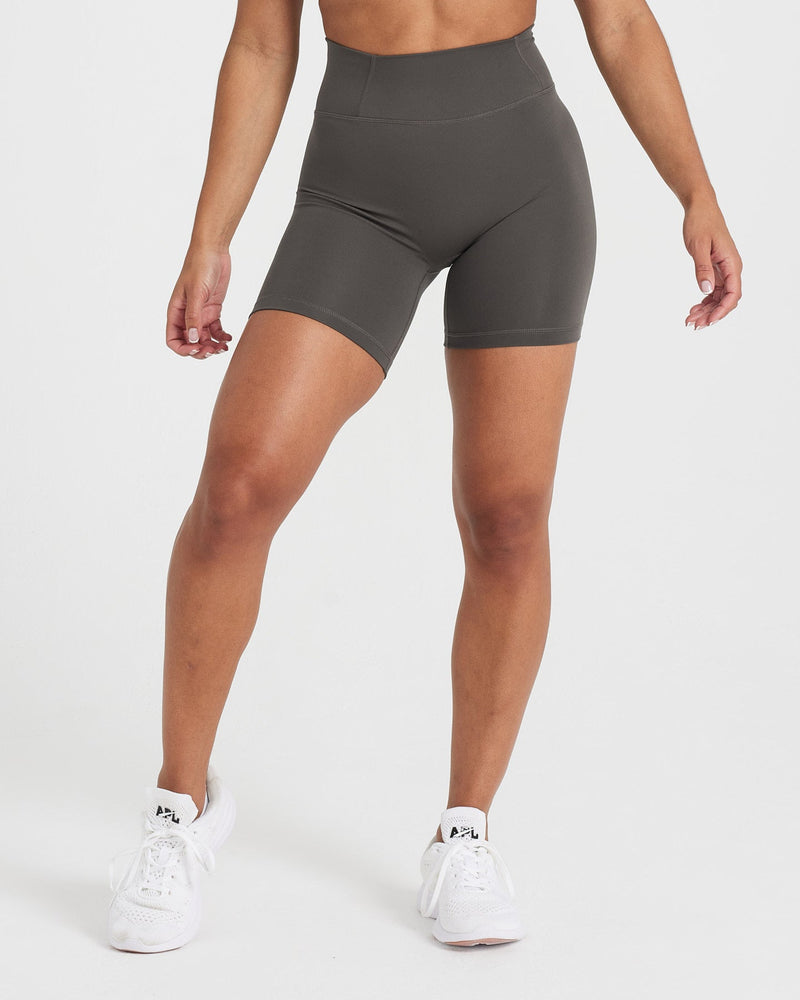 Effortless Seamless Shorts | Deep Taupe