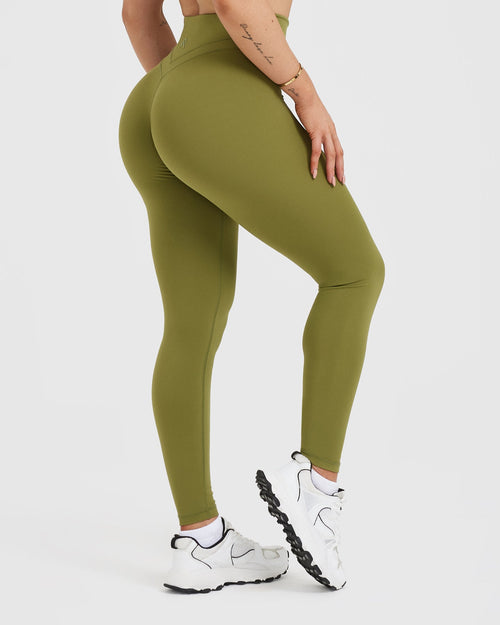 GYMSHARK Women´s Training Leggings Colour: Green; Size: XS : :  Fashion