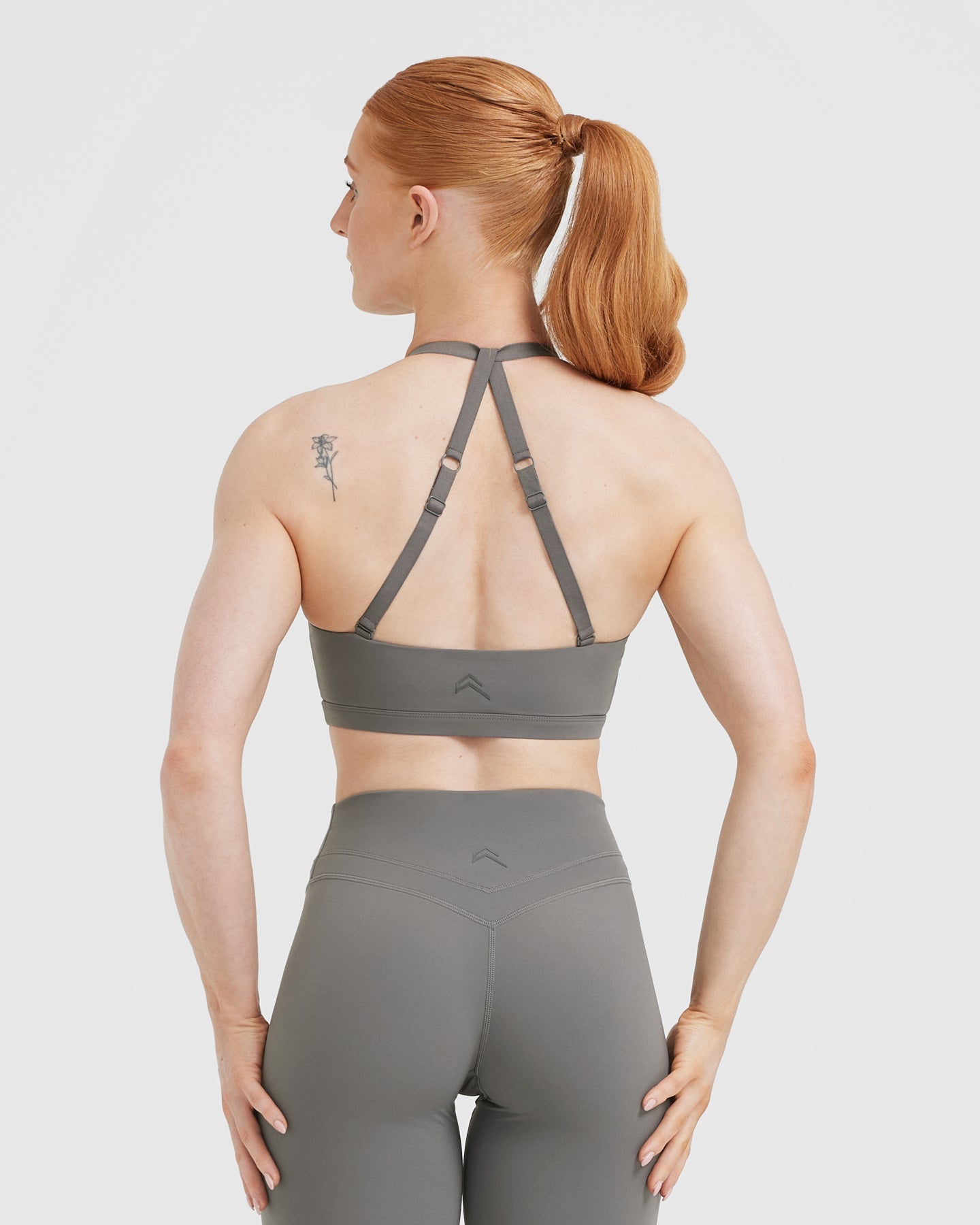 AND Blue Sports Bra With Razer Back [SS19ATHAND11, L]